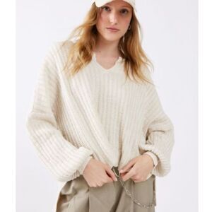 Urban Outfitters BDG Allie Notch Neck Pullover Sweater
